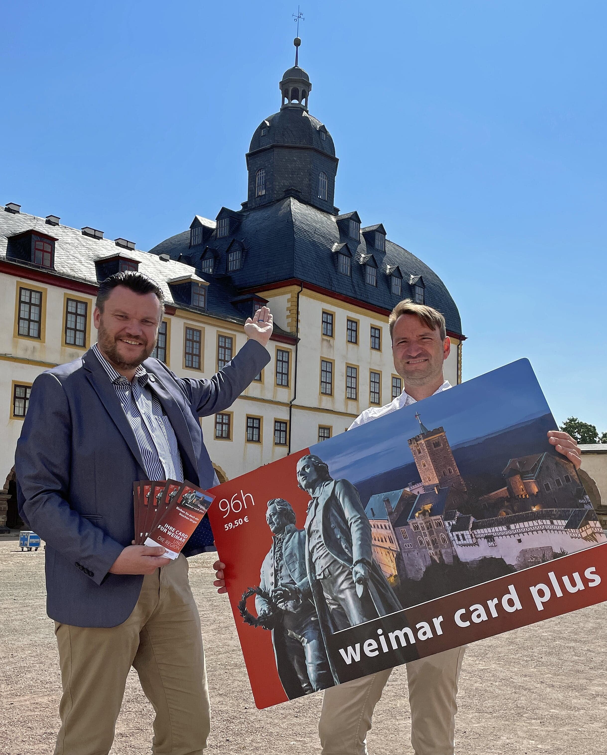 Präsentation der weimar card plus in Gotha