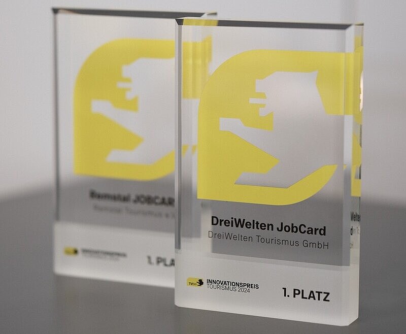Bild vom Pokal des Innovationspreises