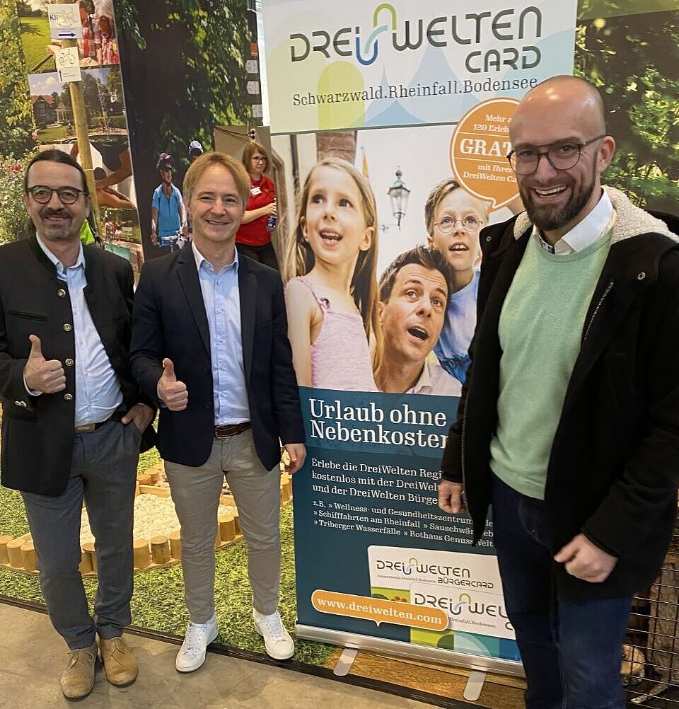 AVS auf der Reisemesse CMT beim Besuch der DreiWelten Card