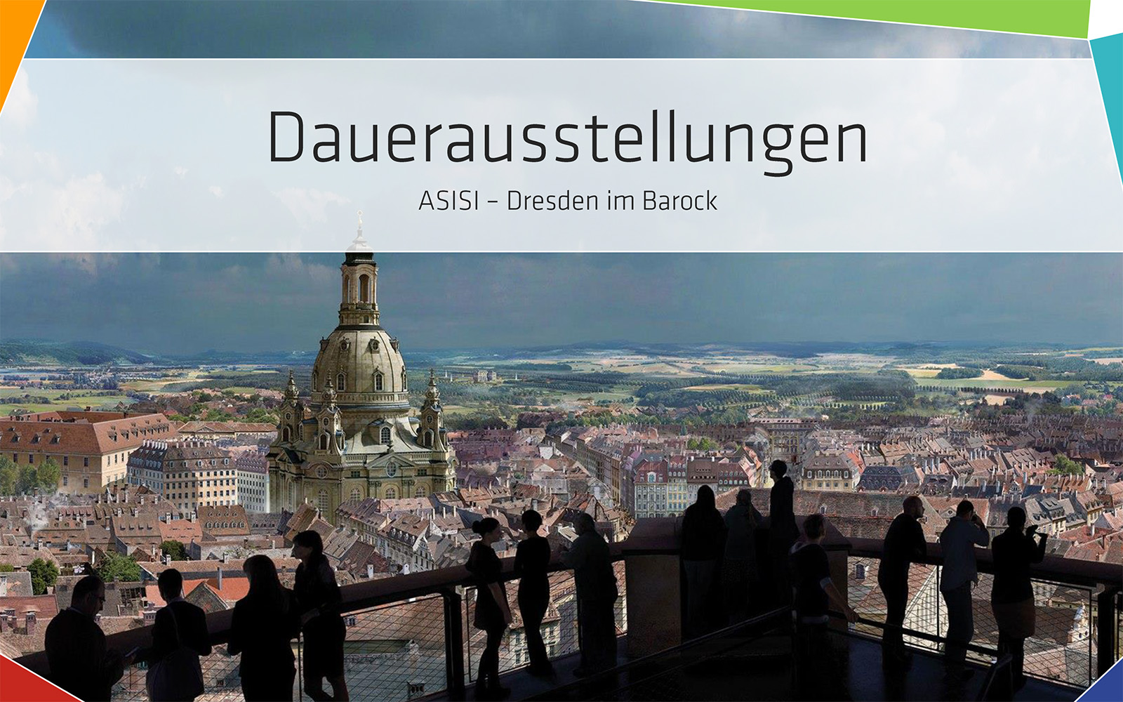 Präsentationsbild zur Dauerausstellung ASISI - DDV 