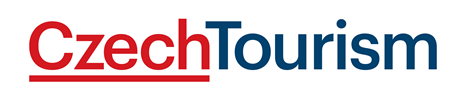 Rot/Blaues Logo von der tschechischen Tourismus Zentrale "CzechTourism".