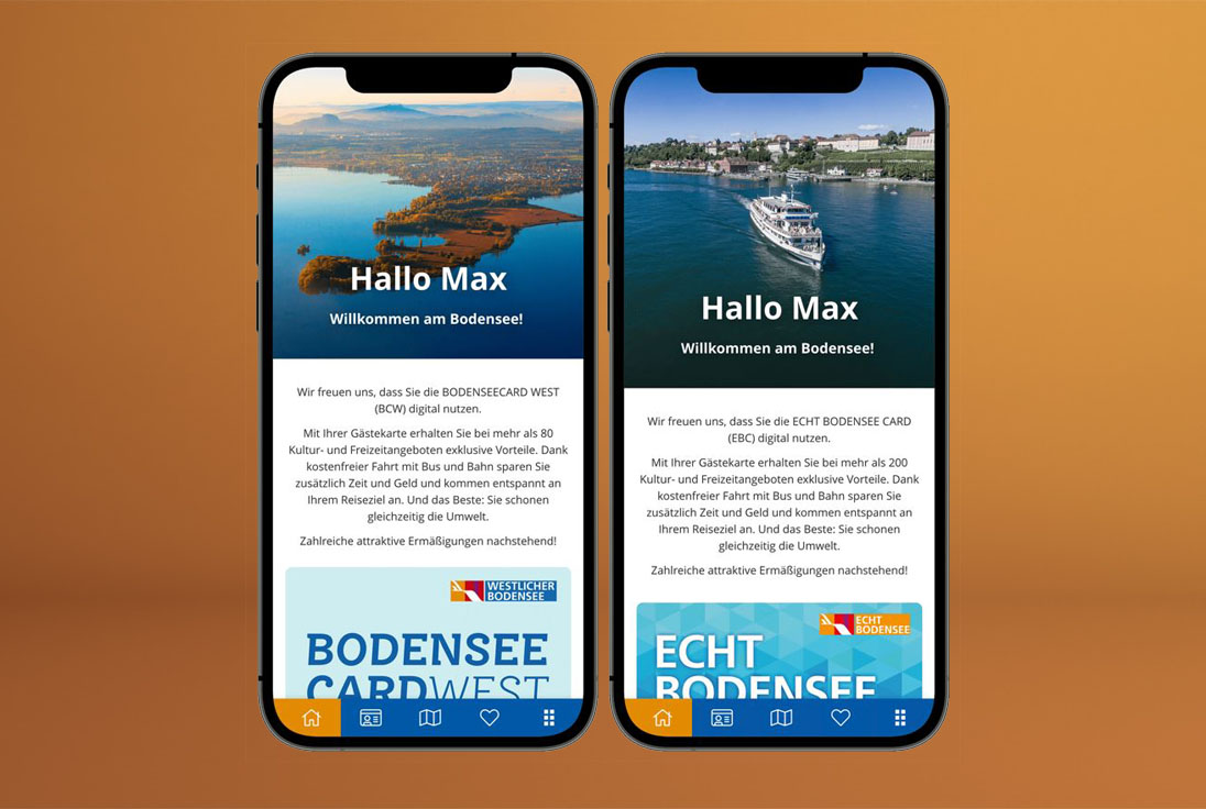 Digitale Gästekarten am Bodensee 2023