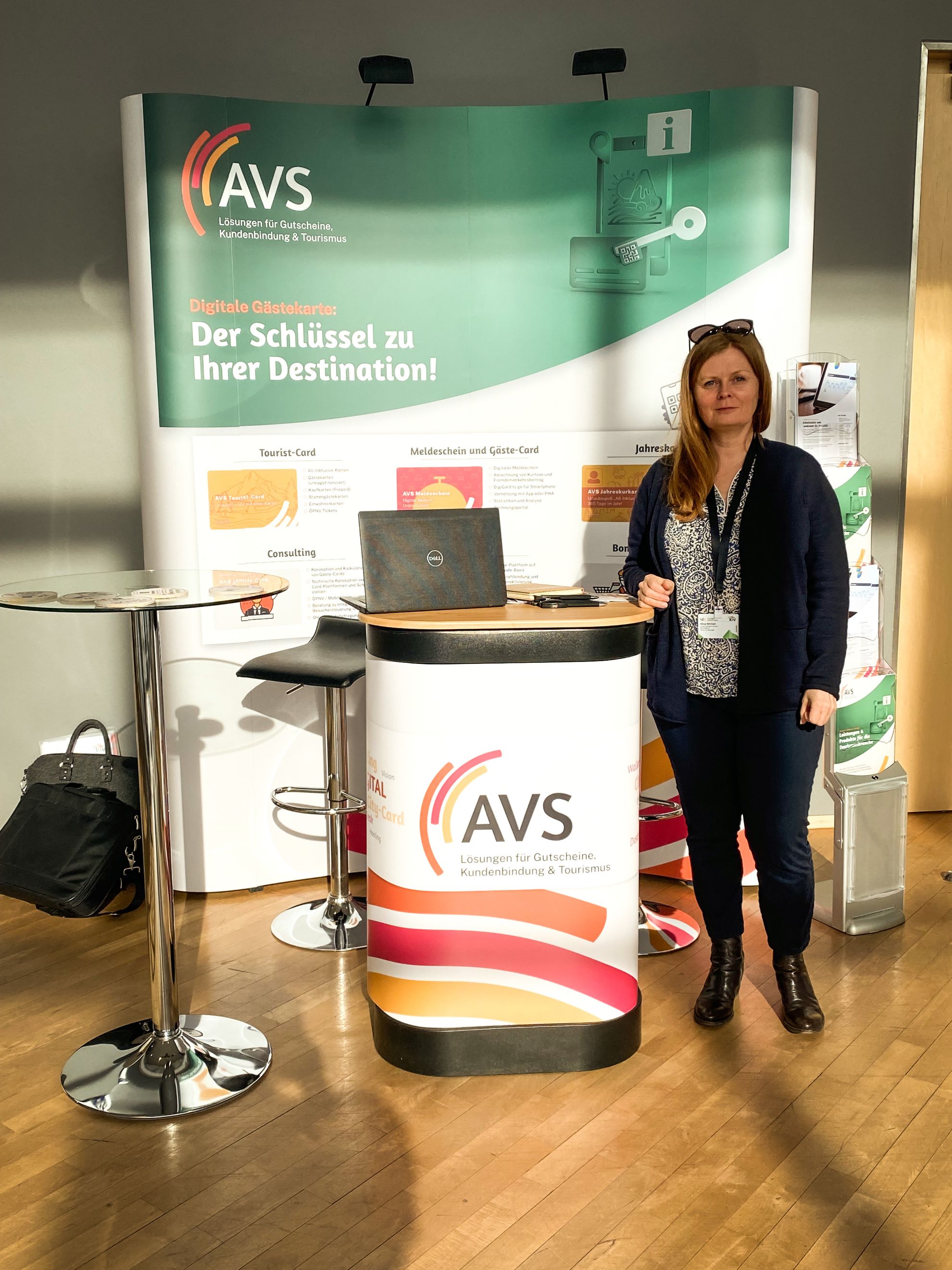 Stand der AVS beim Digital Campus Thüringen 2023