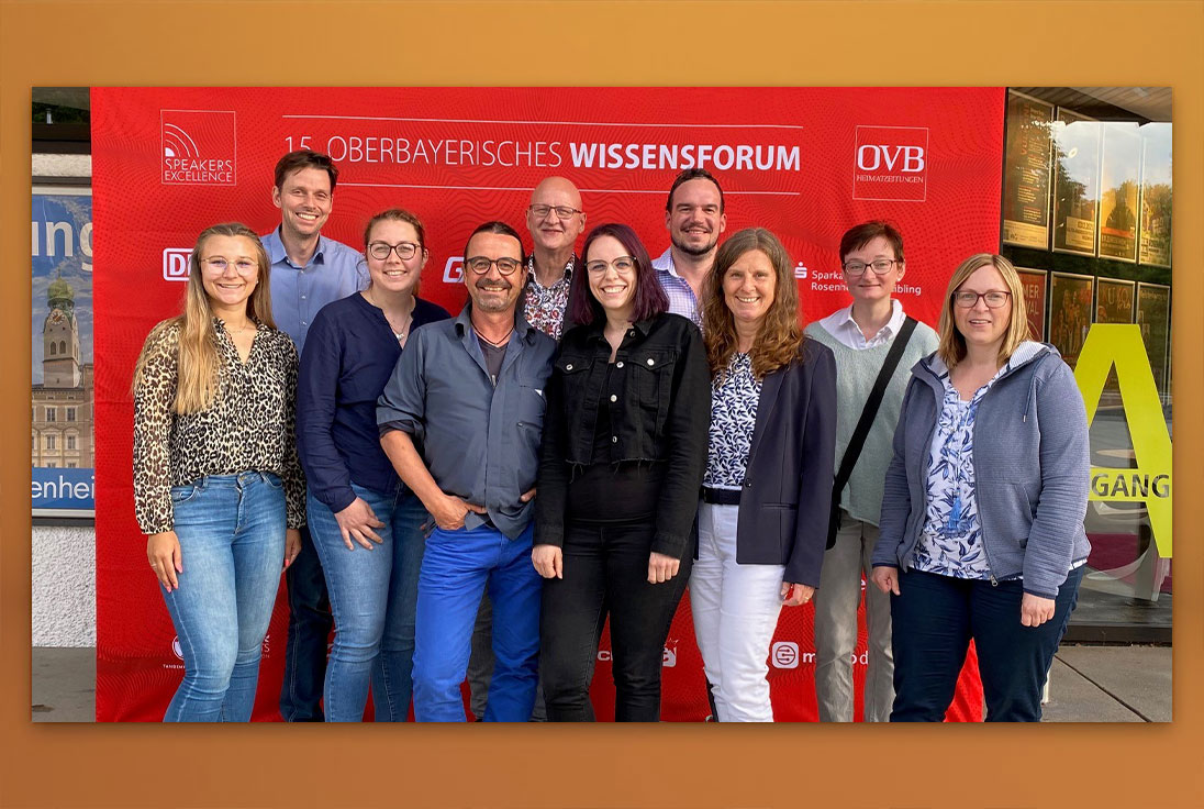 Das Team der AVS beim Oberbayerischen Wissensforum