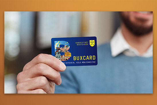 Citygutschein: BUXCARD 