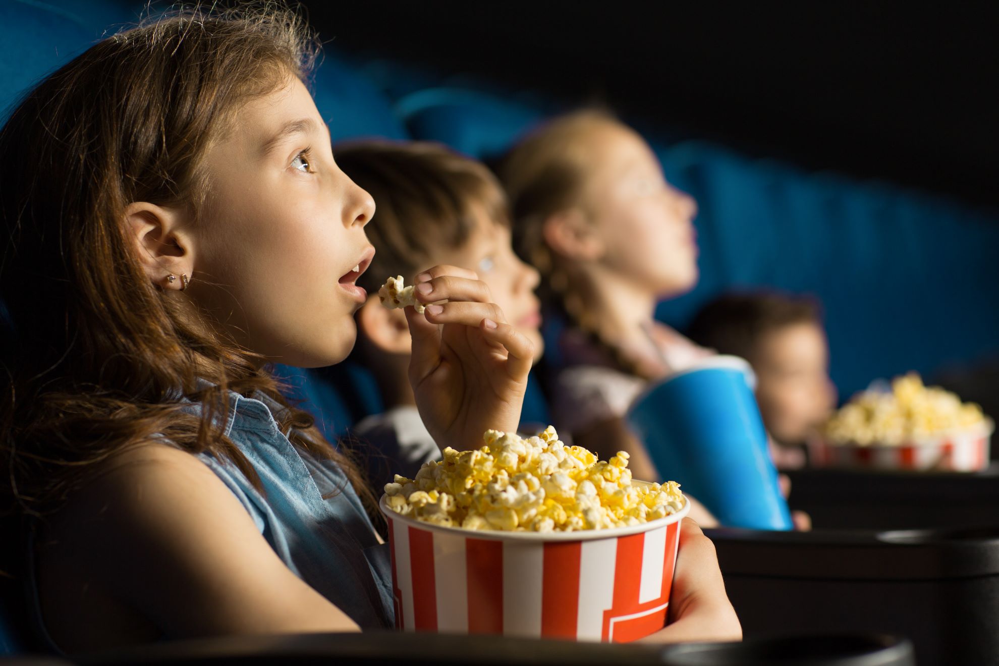 Familie im Kino